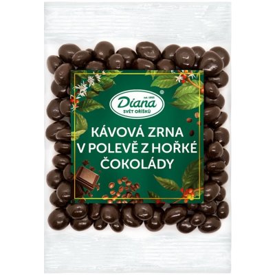 Diana Kávová zrna v polevě z hořké čokolády (100 g)