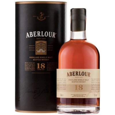 Aberlour 18y 43% 0,5 l (holá láhev)