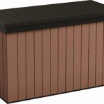 Keter DARWIN 662L box 142,5 x 65,3 x 89,5 cm hnědý 17212311 – Zboží Dáma