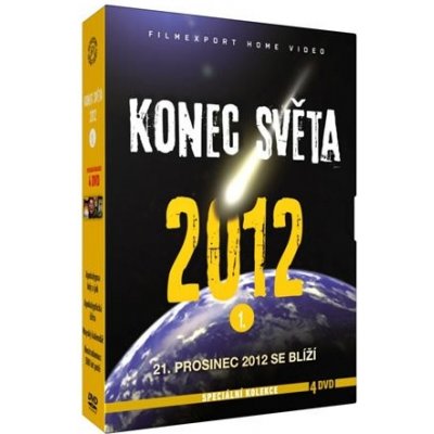 Konec světa 2012: Apokalyptická šifra + Apokalypsa kdy a jak + Mayský kalendář + Nostradamus: 500 let poté DVD