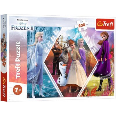 Trefl Frozen 2 Ledové království Sestry skládačka 48 x 34 cm 200 dílků – Zbozi.Blesk.cz