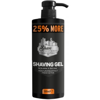 The Shave Factory Shaving Gel gel na holení 500 ml