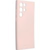 Pouzdro a kryt na mobilní telefon Pouzdro Roar Space - Samsung Galaxy S22 Ultra růžové