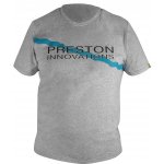 Preston Tričko Grey T-shirt – Zboží Mobilmania