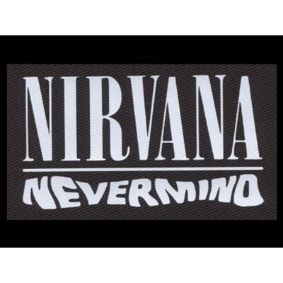 Nášivka NIRVANA nevermind – Zboží Dáma