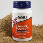 Now Foods Foods Ubiquinol CoQH-CF Kaneka 50 mg x 60 kapslí – Hledejceny.cz