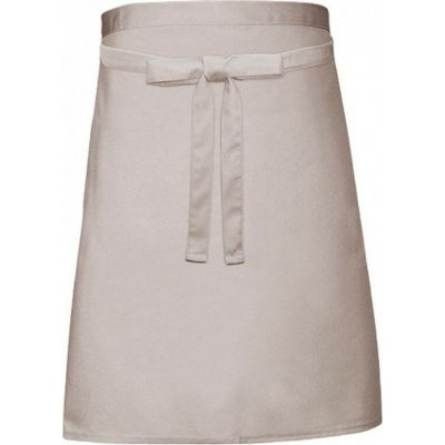 Link Kitchen Wear Pekařská lehčí zástěra délka pkolena 240 g/m Písková X997 – Hledejceny.cz