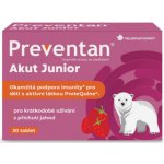 Preventan Akut Junior s příchutí jahod 30 tablet – Hledejceny.cz