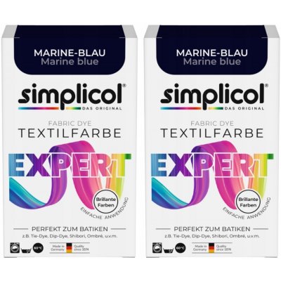 Simplicol 1708 barvivo na textil expert tmavě modrá 150 g – Zboží Dáma Simplicol 1708 barvivo na textil expert tmavě modrá 150 g – Zboží Dáma
