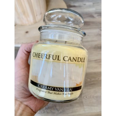 Cheerful Candle Creamy Vanilla 454 g