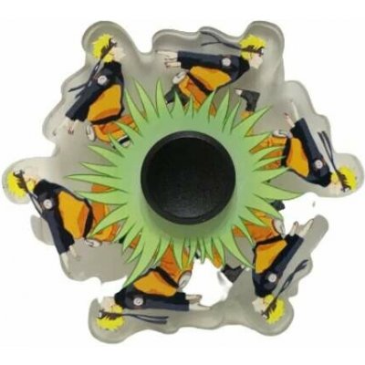 Fidget Spinner 6tiramenný animovaný Naruto – Zboží Mobilmania
