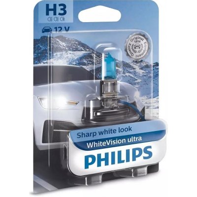 Philips WhiteVision ultra 12336WVUB1 H3 PK22s 12V 55W