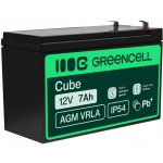 Green Cell 12V 7Ah – Zboží Mobilmania