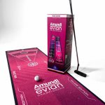 Wellputt puttovací koberec 4m/13ft pink Speed 3m-3,5m/10ft-11,5ft The Amundi Evian Championship – Hledejceny.cz