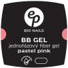UV gel BIO nails BB Fiber PASTEL PINK jednofázový hypoalergenní gel 100 ml