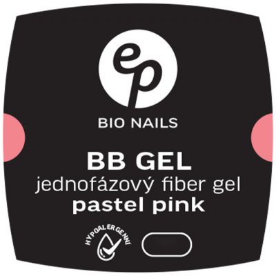 BIO nails BB Fiber PASTEL PINK jednofázový hypoalergenní gel 100 ml
