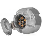 GEKO Zásuvka tažného zařízení 7 pólů, 12V, hliníková G02328 – Sleviste.cz