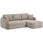 Kave Home Hnědošedá rozkládací pohovka Laira 246 cm, pravá – Zbozi.Blesk.cz