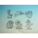 Sklíčka šablona malá mix – Zboží Dáma