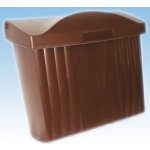 Schránka plastová HNĚDÁ, 400x150x340mm - Skladem až v DUBNU!!! – Hledejceny.cz
