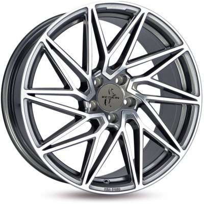 Keskin KT20 8x18 5x108 ET45 palladium polished – Hledejceny.cz