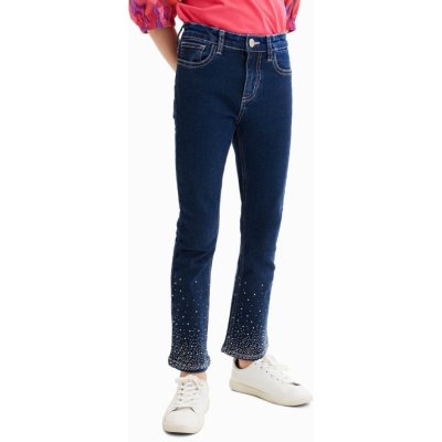 Desigual Jeansy Modrá – Zboží Mobilmania