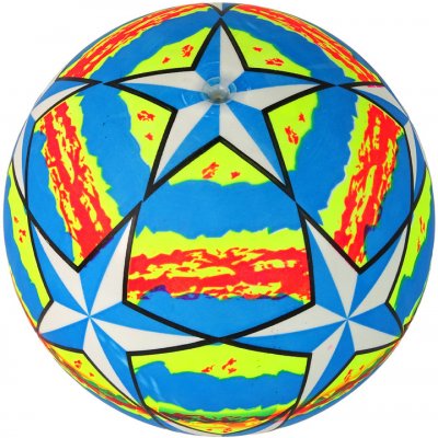 LEAN Toys Gumový míček 22 cm Modrý