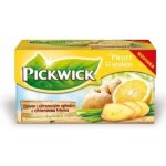 Pickwick Zázvor s citrónem citrónovou trávou ovocný čaj 20 x 2 g – Zboží Dáma