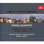 Různí - The Best of Czech Classics - smyčcové kvartety - Smetana, Dvořák, Janáček, Suk, Novák / Smetanovo, Panochovo a Škampovo kvarteto CD – Zbozi.Blesk.cz