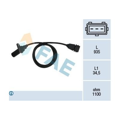 Generátor impulsů, klikový hřídel FAE 79295 – Hledejceny.cz