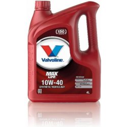 Valvoline Max Life 10W-40 4 l