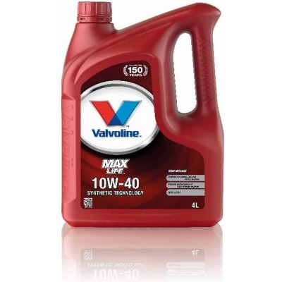 Valvoline Max Life 10W-40 4 l – Zbozi.Blesk.cz