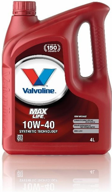 Valvoline Max Life 10W-40 4 l