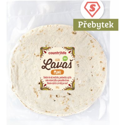 COUNTRY LIFE Chléb Lavaš mini 240 g – Zboží Dáma COUNTRY LIFE Chléb Lavaš mini 240 g – Zboží Dáma