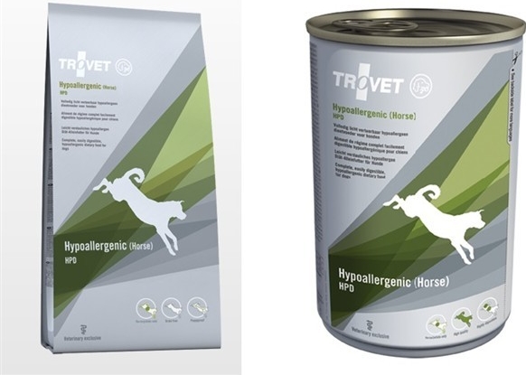 Trovet Dog HPD Hypoallergenic Horse 3 kg