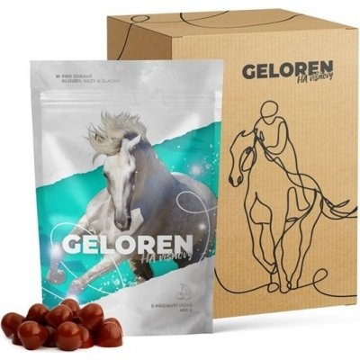 Geloren HA pro koně višňový 1350 g (3x 450 g)