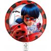 Jednorázové nádobí Procos Kompostovatelné talíře Miraculous Ladybug 23 cm