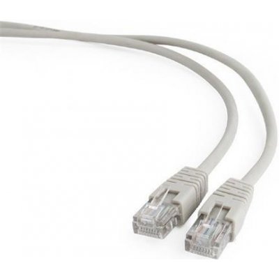 Gembird PP12-7.5M Patch RJ45, cat. 5e, UTP, 7,5m, šedý – Zboží Mobilmania