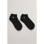 GANT SHIELD SNEAKER SOCKS 2-PACK BLACK – Zbozi.Blesk.cz