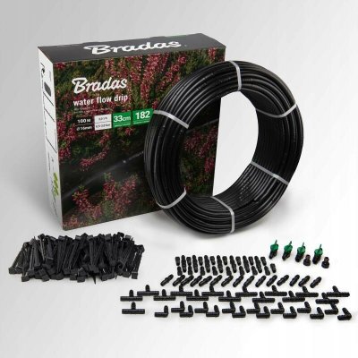 Bradas Sada Water Flow Drip 100m DSWWF100-SET4 – Zbozi.Blesk.cz