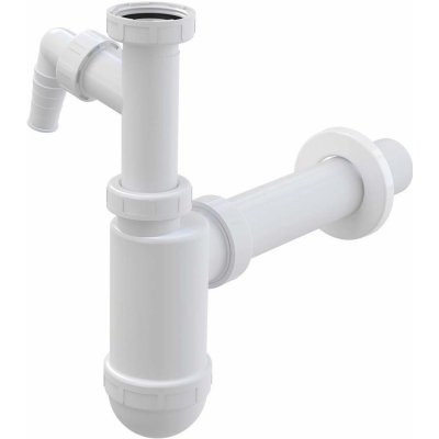 Alcadrain Sifon umyvadlový, s odbočkou, 5/4", bez vpusti A43P – Hledejceny.cz