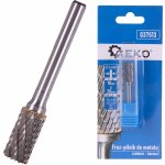GEKO Stopková fréza na kov, válcová, čelní, 20x10 mm, stopka 6 mm – Sleviste.cz