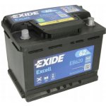 Exide Excell 12V 62Ah 540A EB620 – Sleviste.cz