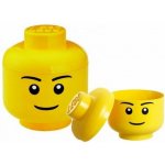 LEGO® Žlutý úložný box Boy 24 cm – Zbozi.Blesk.cz