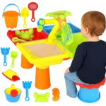 Creative Corner Vodní stůl čtyři díly pískoviště lopatka konev stolička – Zboží Mobilmania