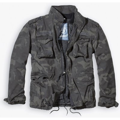 Brandit M65 Giant zateplená bunda darkcamo – Zboží Mobilmania