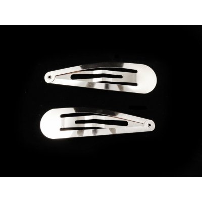 Sponky stříbrné 2 ks – Zboží Dáma