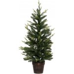 Fééric Lights and Christmas Úmělý vánoční stromeček v květináči, 100 cm zelená – Hledejceny.cz
