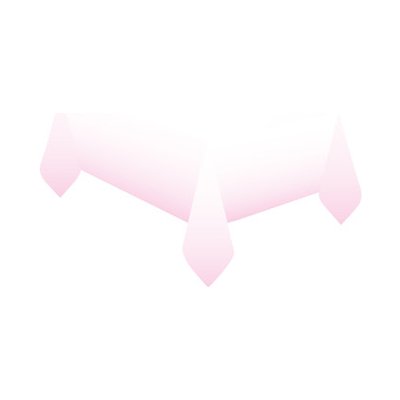 Amscan Papírový ubrus Ombre růžový 120x180cm – Zboží Dáma