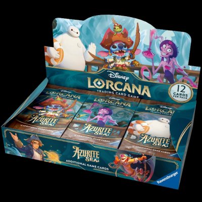 Disney Lorcana TCG Azurite Sea Booster Box – Zboží Mobilmania